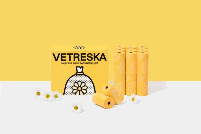 Vetreska Daisy Poepzakjes - Navulrollen