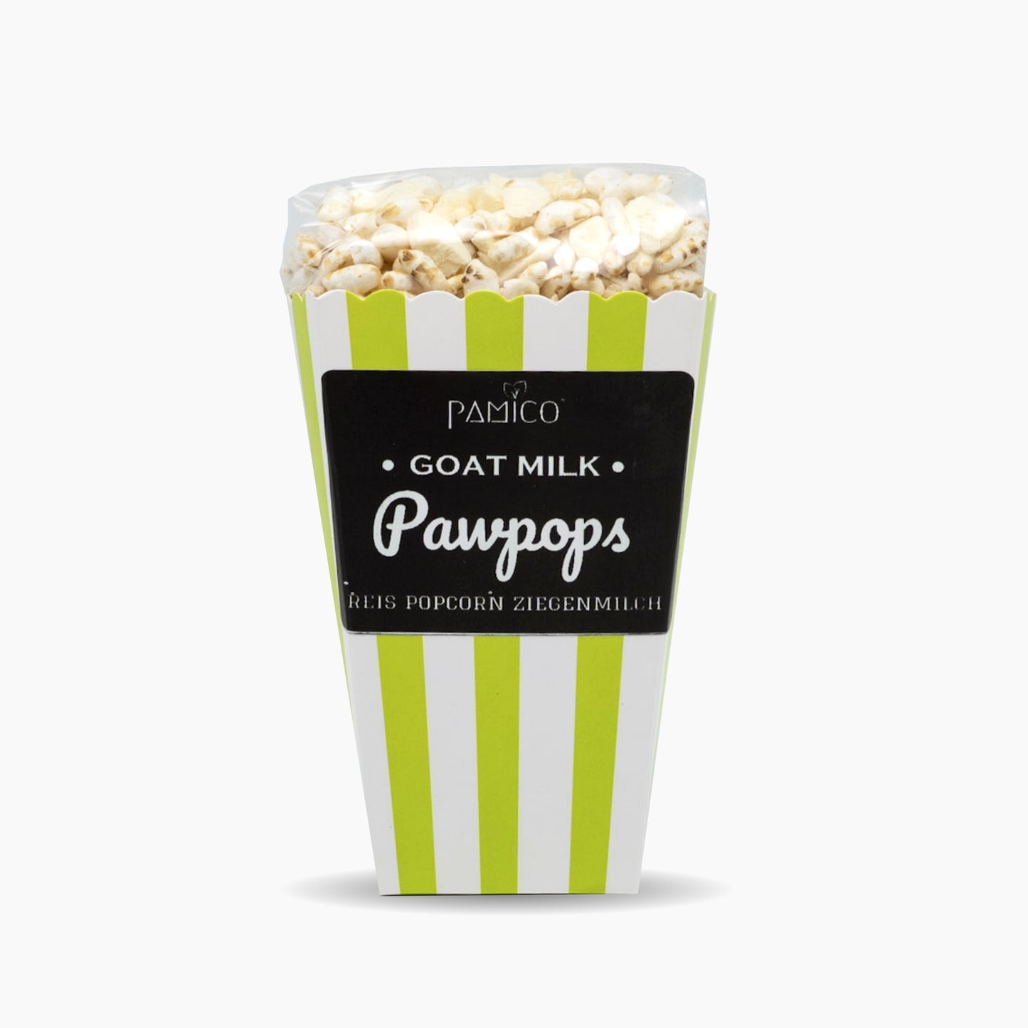 Reispops met geitenmelk - Hondenpopcorn gepofte rijst