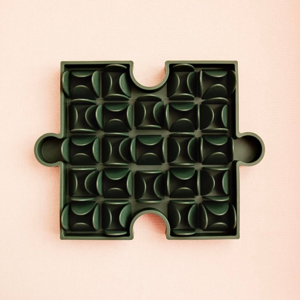 puzzel likmat groen