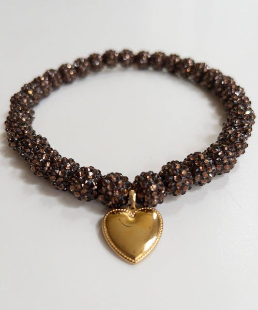 Chocolate Glamour Slim ketting