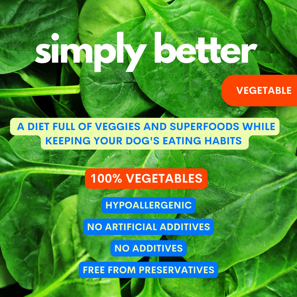 Superfood Green Mix - 100% natuurlijke vitaminepoeder voor honden