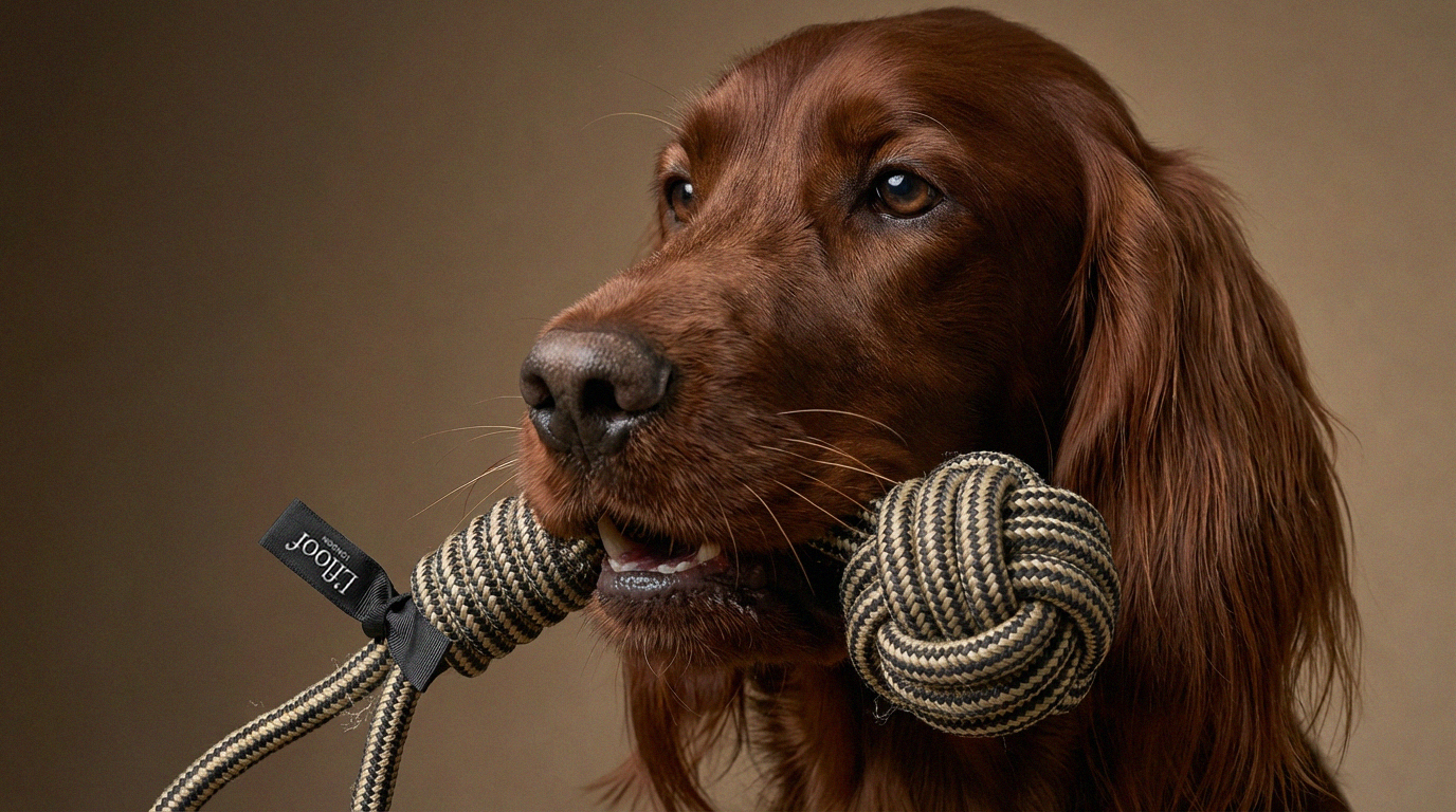 L'floof PLAY - touwtrekspeelgoed voor honden - 'The Loop'